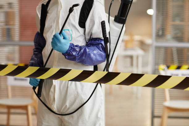 Professional Blood Cleanup technician working in Edgar, NE